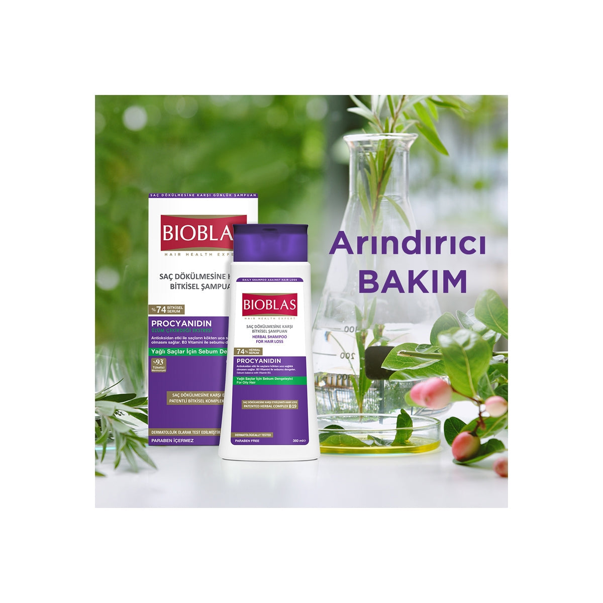 Procyanıdın Saç Dökülmesi ve Yağlanma Karşıtı Şampuan 360 ml