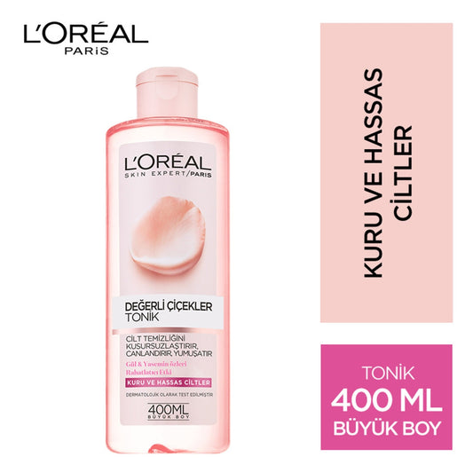 Değerli Çiçekler Tonik  Kuru/Hasas 400 ml