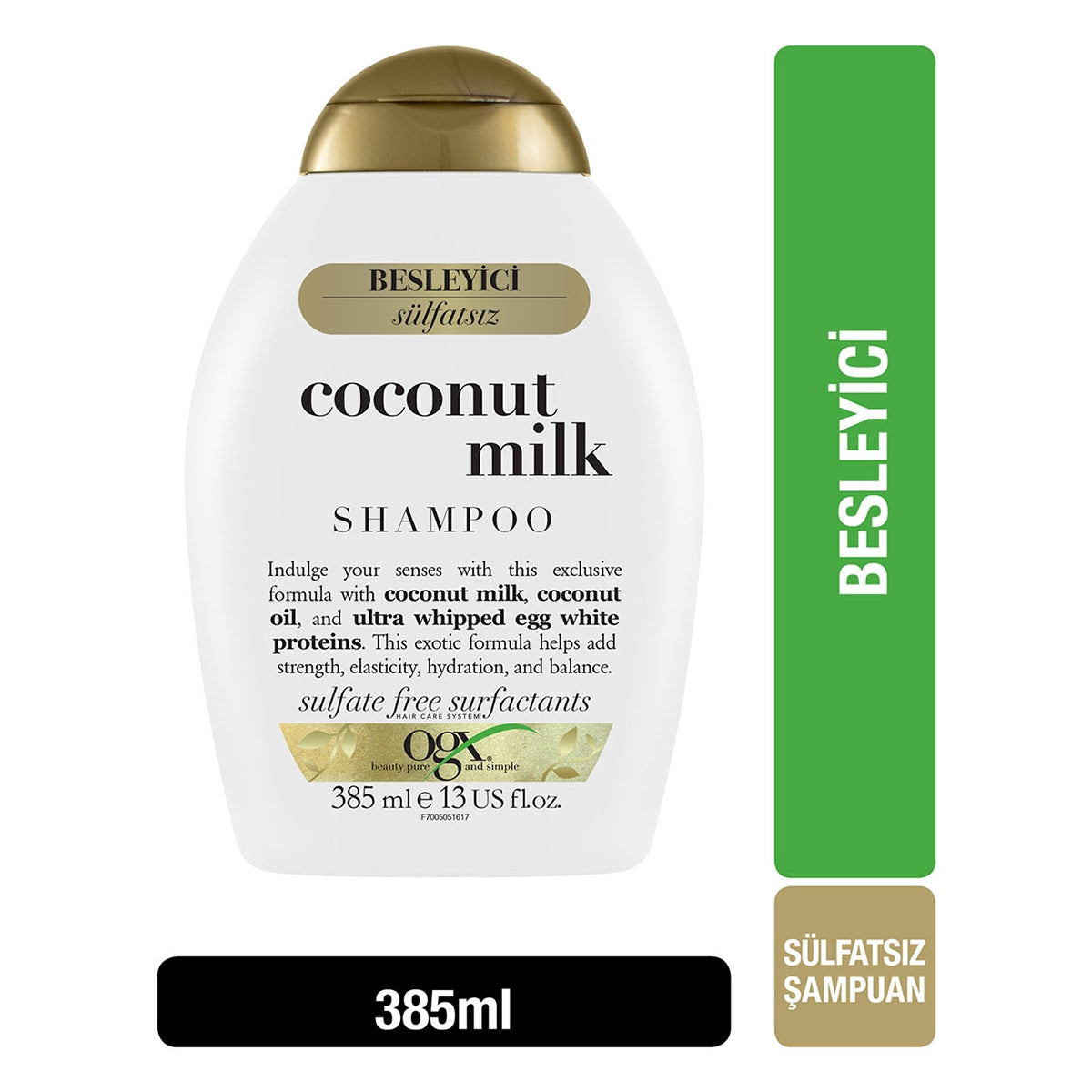 Şampuan Besleyici Coconut Milk 385 ml