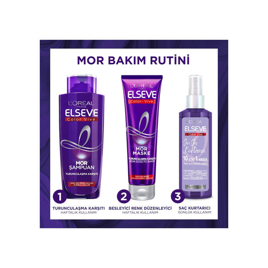 Sıvı Saç Bakım Kremi Mor 150 ml