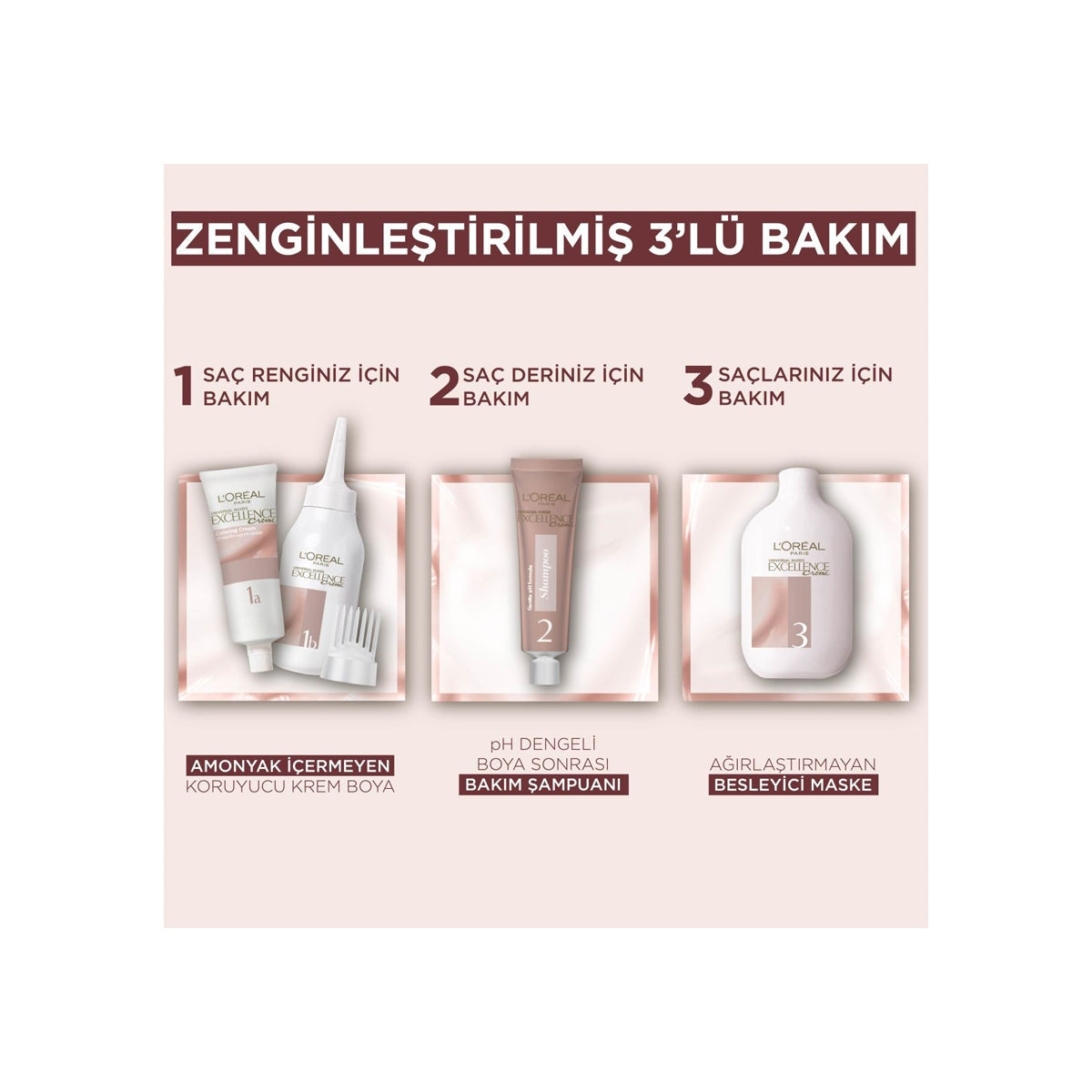 Creme Saç Boyası Set Nude Kumral 7U